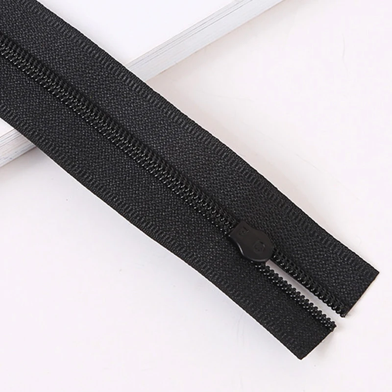 Wholesale cremallera fermuar bag custom logo zippers puller waterproof nylon zipper tape waterproof zipper