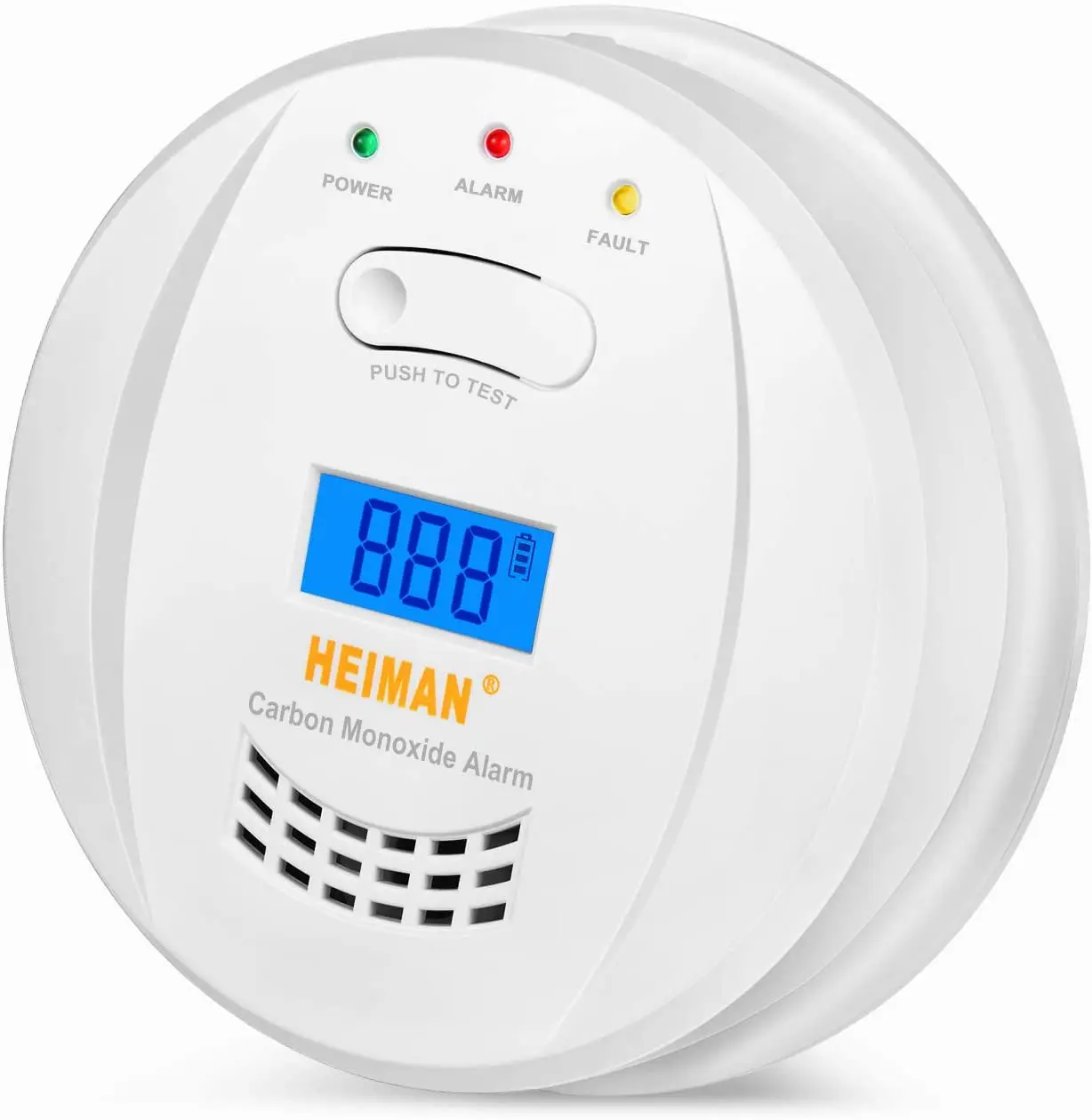 Wholesale EN50291 battery powered co detector carbon monoxide alarm 85db LCD display carbon monoxide co detector alarm