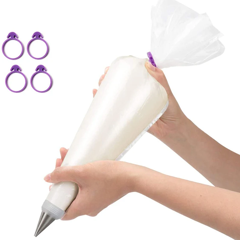 Кондитерский мешок мешки Торт Инструменты для нанесения глазури обледенения трубопроводов Крем кондитерский мешок с печенья украшения принадлежности одноразовый для глазури сумки