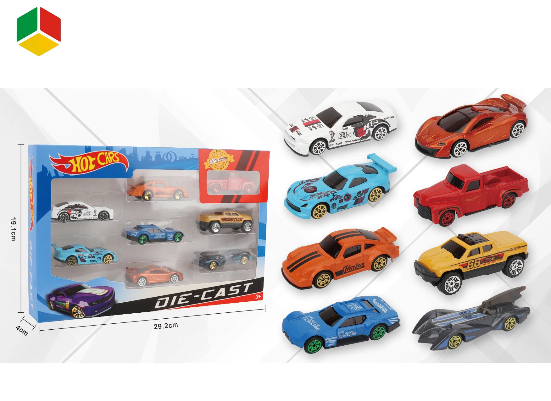 Hot Selling Free Wheels Custom 1 64 Metal Diecast Cars 1/64 Scale Car Model Toy Souvenir Promotional Gift