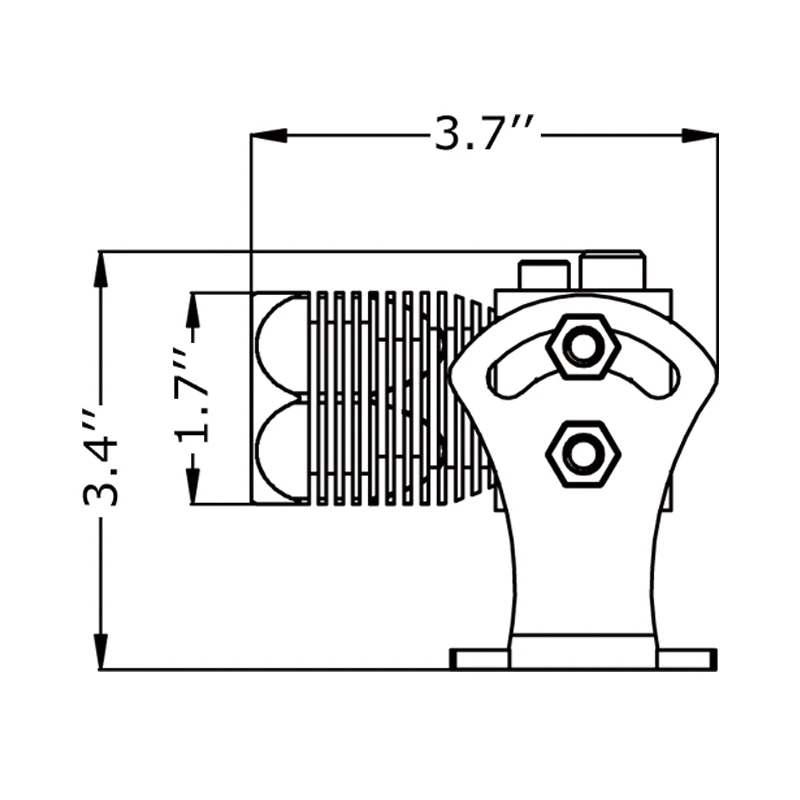 DIY concept modular LED light bar off road superior quality LED driving light bar 52 inch 250w for truck