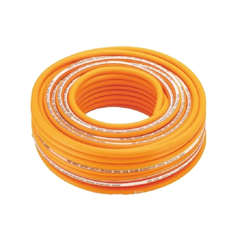 plastic high pressure korea pvc spray pump layflat hose