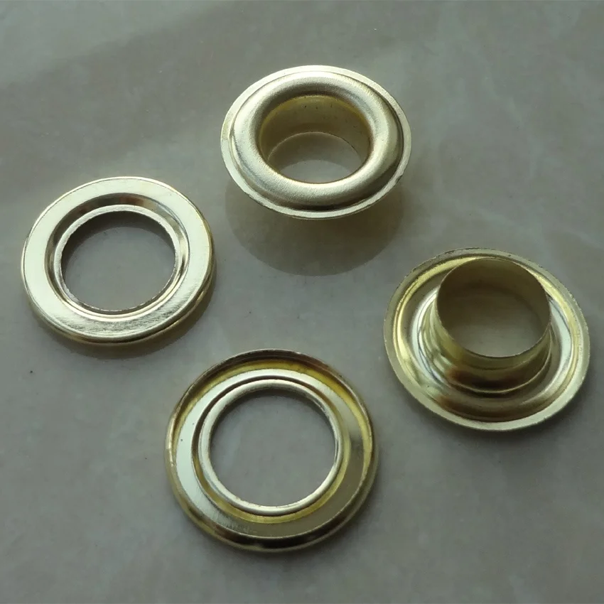 12mm brass eyelets