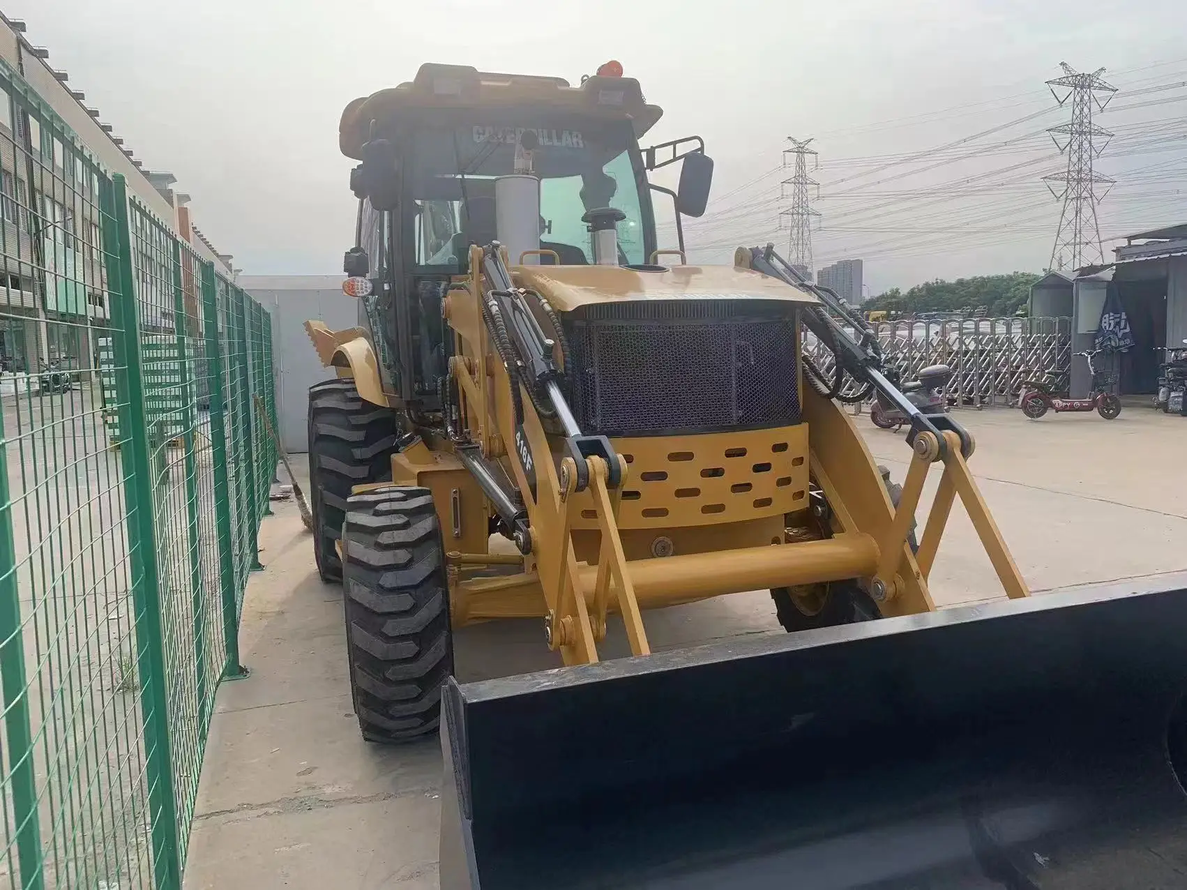 Used back hoe loader backhoe tractors Cater 416 420 backhoe loader with low price