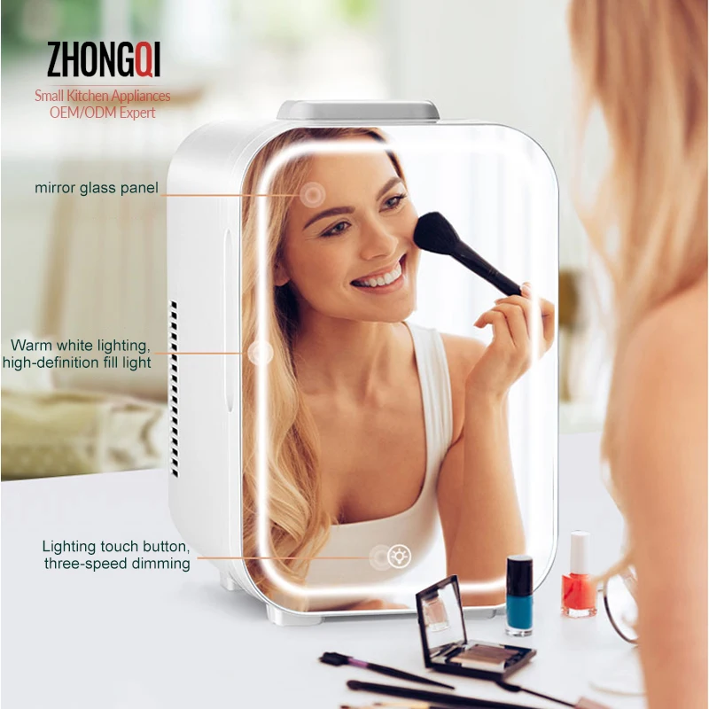 Big Promotion Mini Refrigerator 5/8/10/12l Makeup Cosmetic Beauty Fridge Car Refrigerator Portable Car Camping Fridge Freezers/