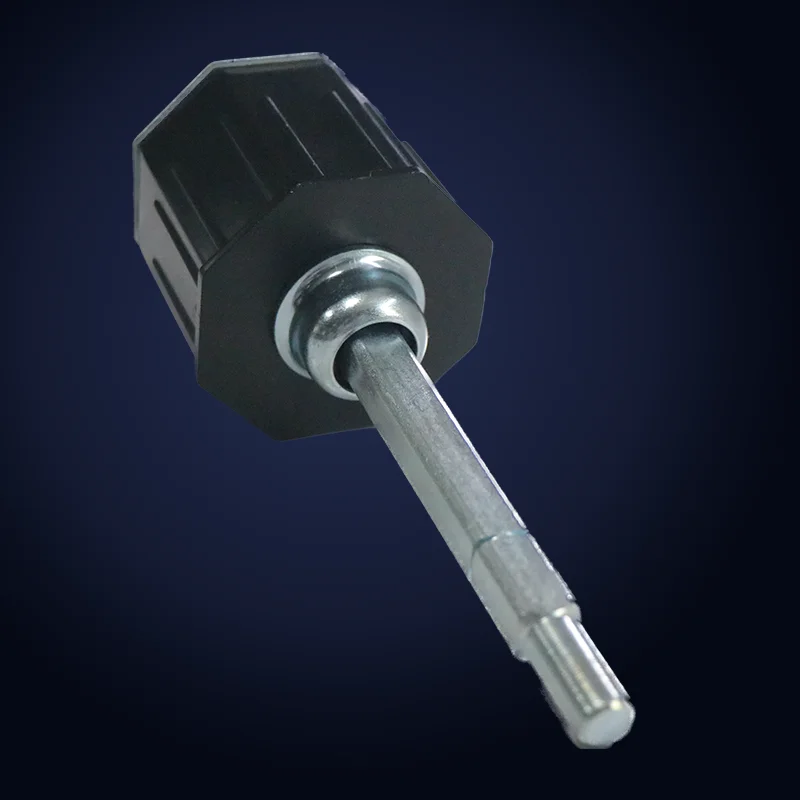 roller shutter accessories end parts adjustable plastic cap with steel pivot