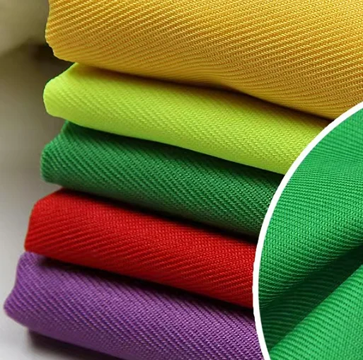 Best Selling uniform Clothing Material 100% Polyester Twill Gabardine Fabric