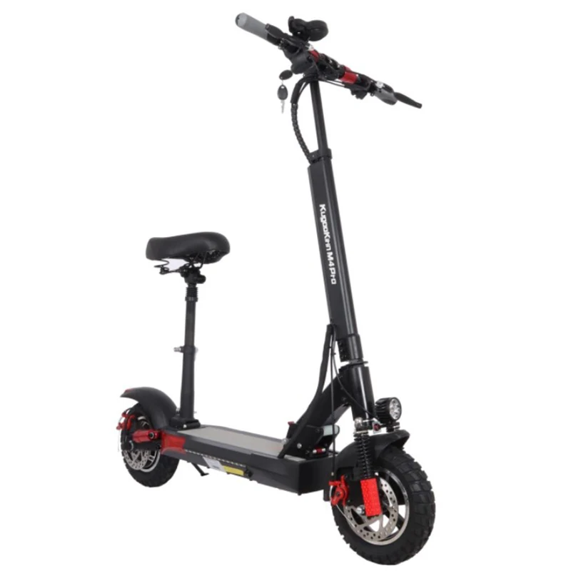 Kugoo M4 Pro Adult Electric Scooter Manufacturer Large Power 500W Elektroroller with Seat