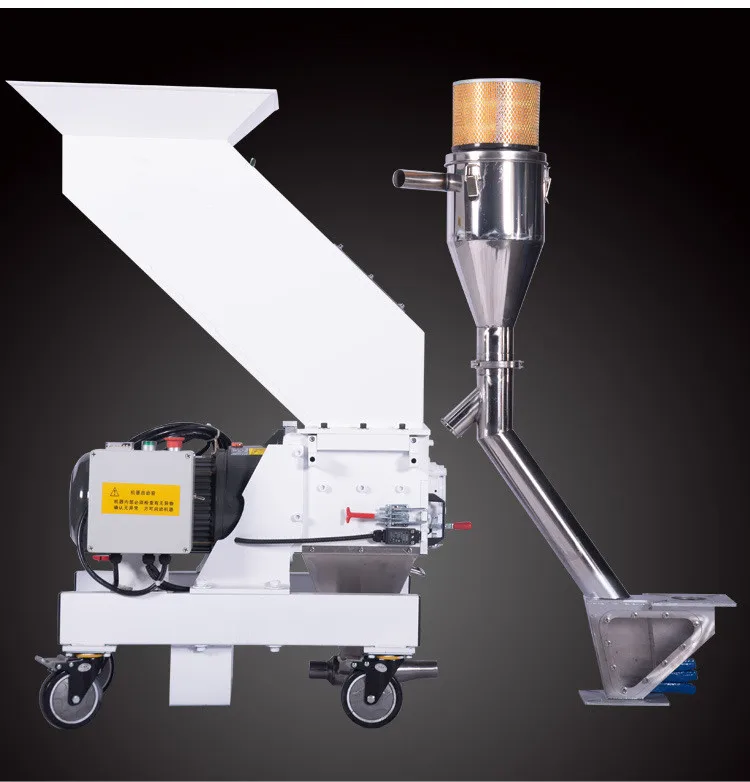 Stainless steel mini plastic film swp pvc pipe and profile crushers with shredder machine crusher blade