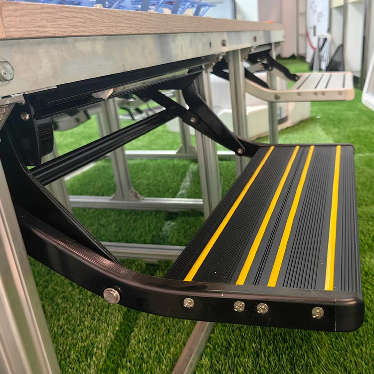 Convenient design 220KG loading weight RV electric step AUTO folding caravan step with high quality