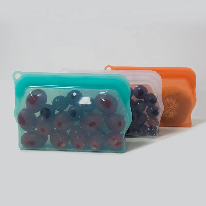 Экологически чистые силиконовые пакеты для хранения без бисфенола А