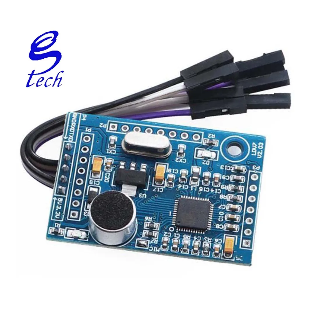 LD3320 Speech Recognition Module  good price high quality Voice Board Vrm Ld3320 Asr 5V Power LD3320