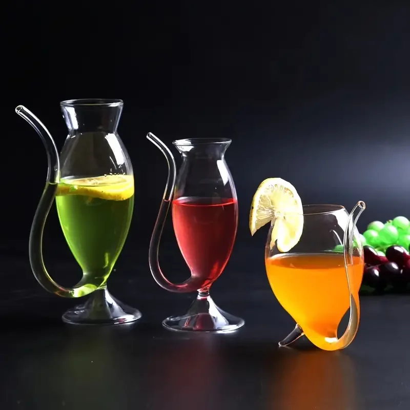 YOLOWE HOME Novelty Vampire Glass Coffee & Tea Sets for Bars Clubs Restaurants & Family Gatherings