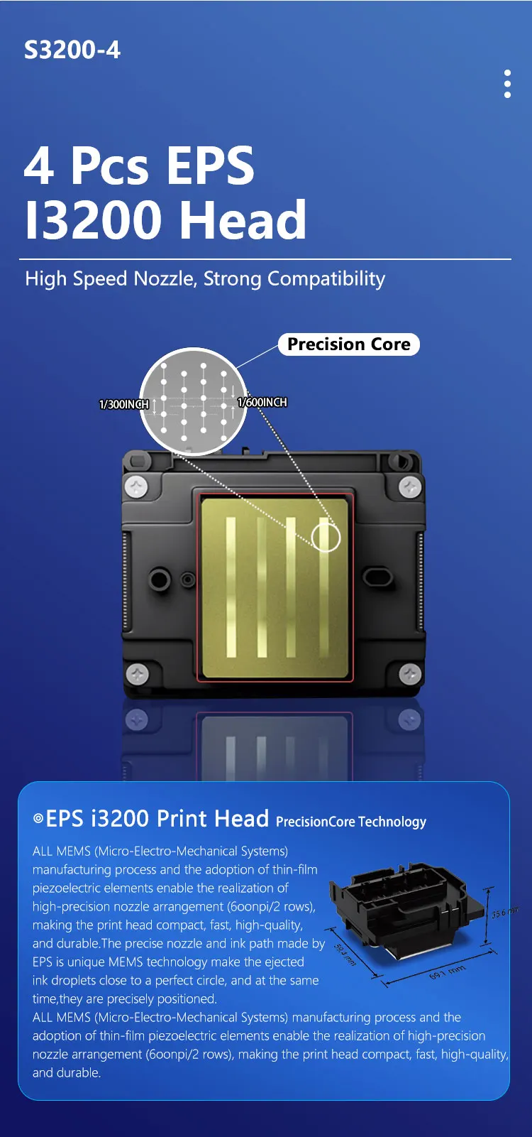 Audley S3200 Digital Inkjet Printer 3.2m Large Format Eco-Solvent Vinyl Indoor Outdoor Use 3200mm Print Head CE Certified New