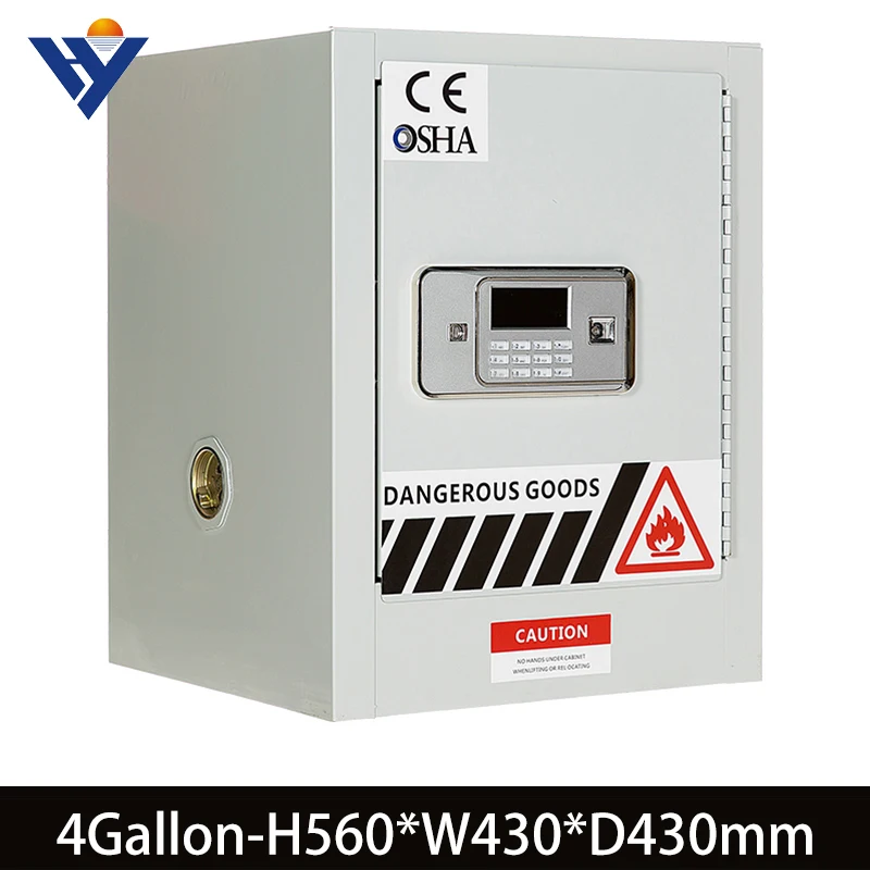 HUIYANG Factory supply poison storage cabinet chemical flammable liquid storage cabinet laboratory equipment
