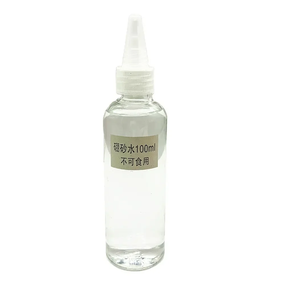 100ml  Colorful Borax Water Slime activator liquid Water activator Borax slime activator