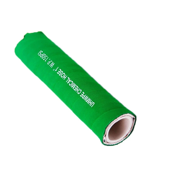 High quality 2 inch 4 inch chemical resistant UHMWPE solvent chemical hose hoses and fittings