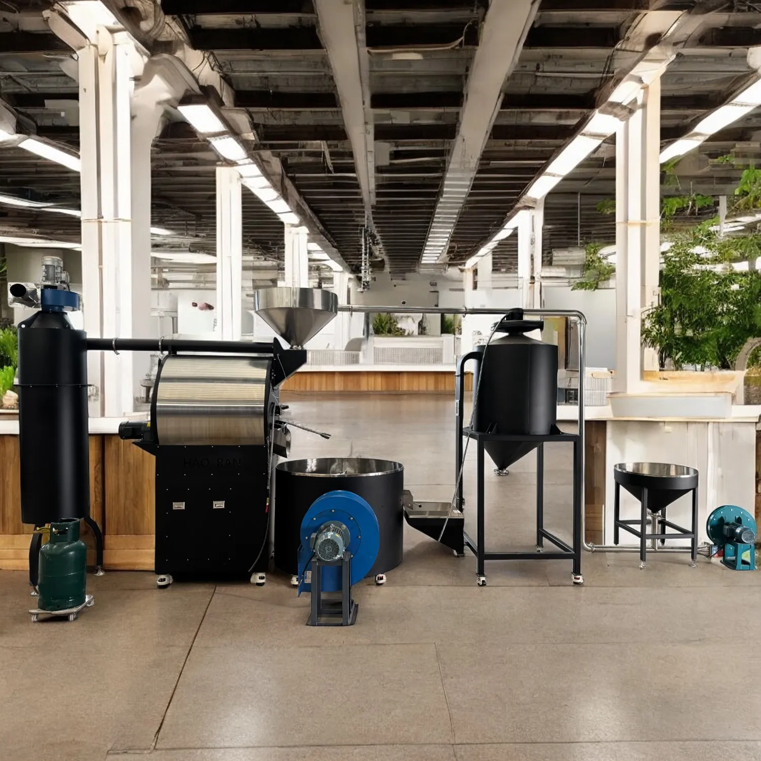 Factory Supplying Machine 120Kg Made In China Coffee Roaster