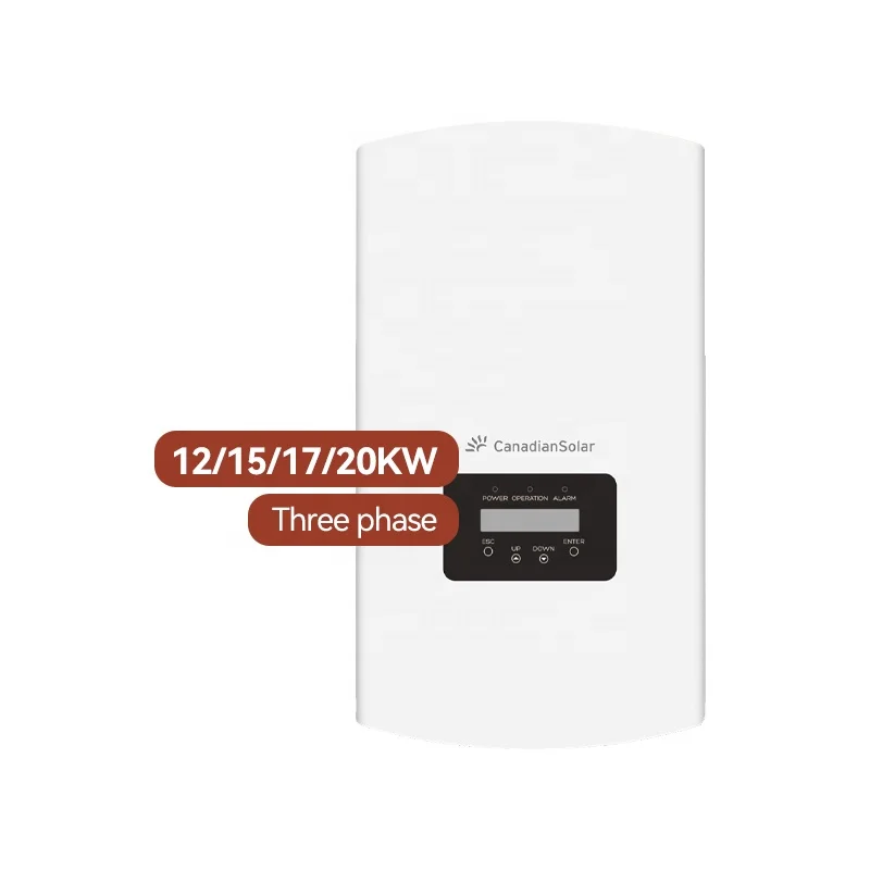 Canadian 12kw 15kw 17kw 20kw On Grid Inverter grid tie Inverter Solar 12000w 15000w