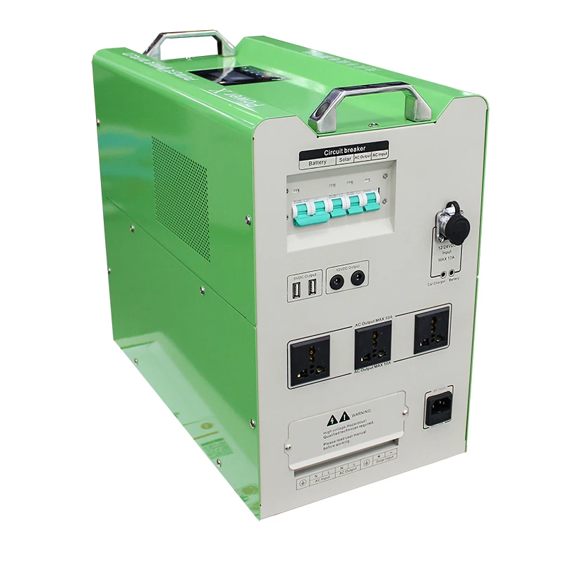 high quality camping power station solar power generator 110v 220v 2000w