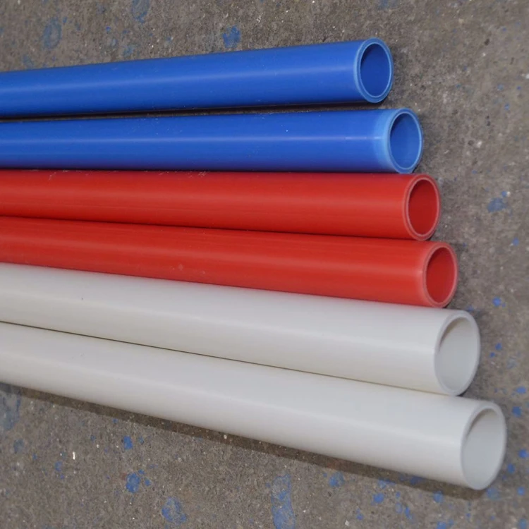25 40 mm Red Blue White Cable Flame Retardant Sleeve 2.5 inch 32mm PVC Electrical Conduit