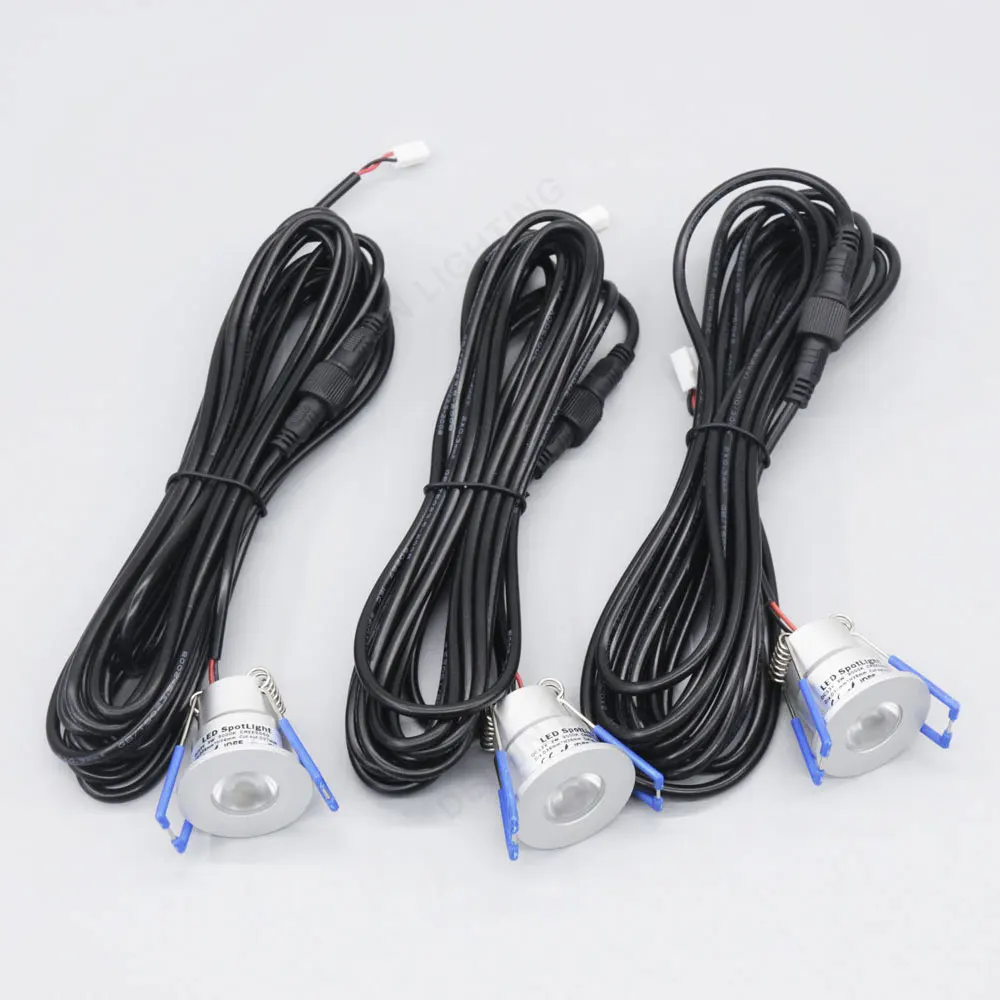 12x Veranda spot of 3W non dimmable LED mini spots set