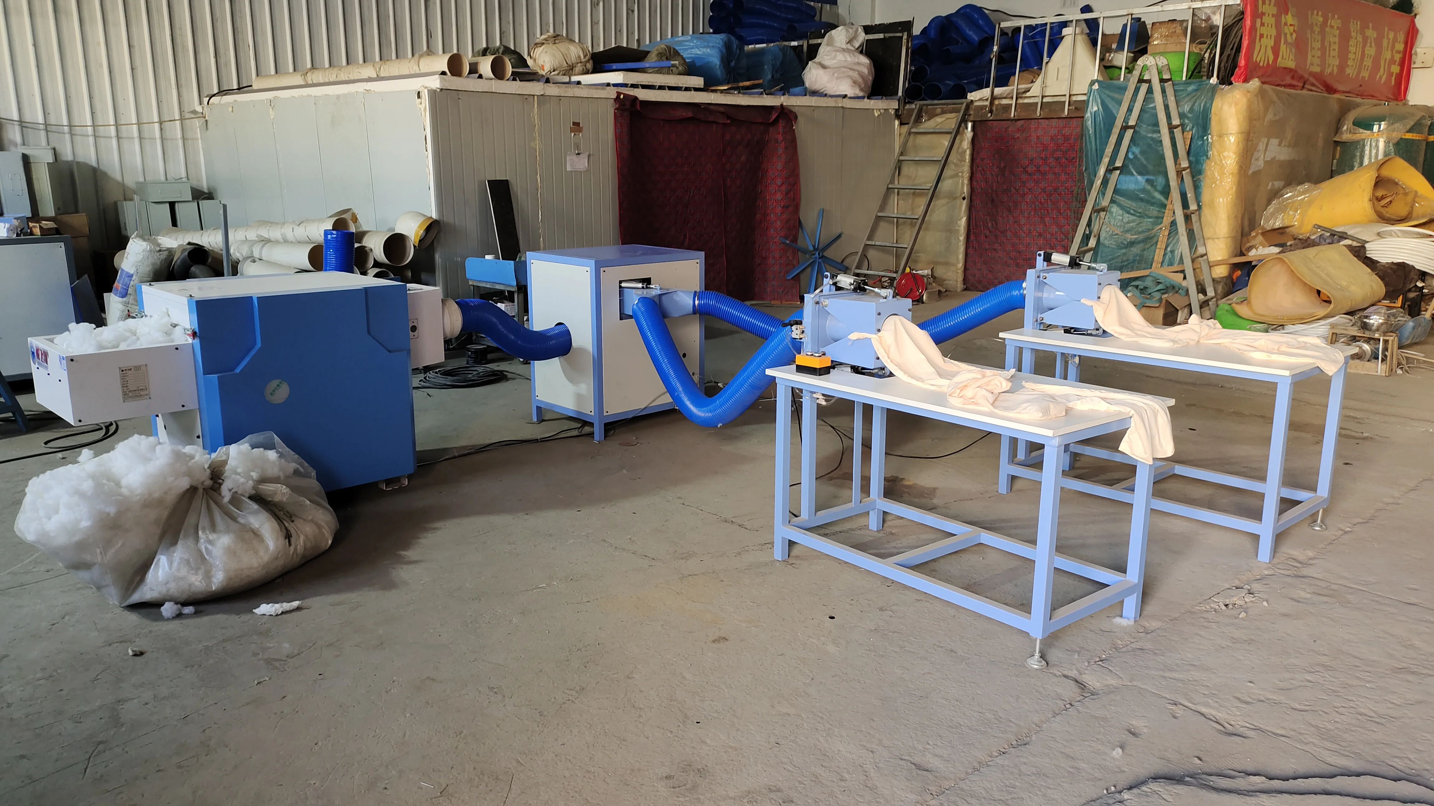 Best price Cotton Fiber Pillow Inner Filling Machine teddy bear stuffing machine