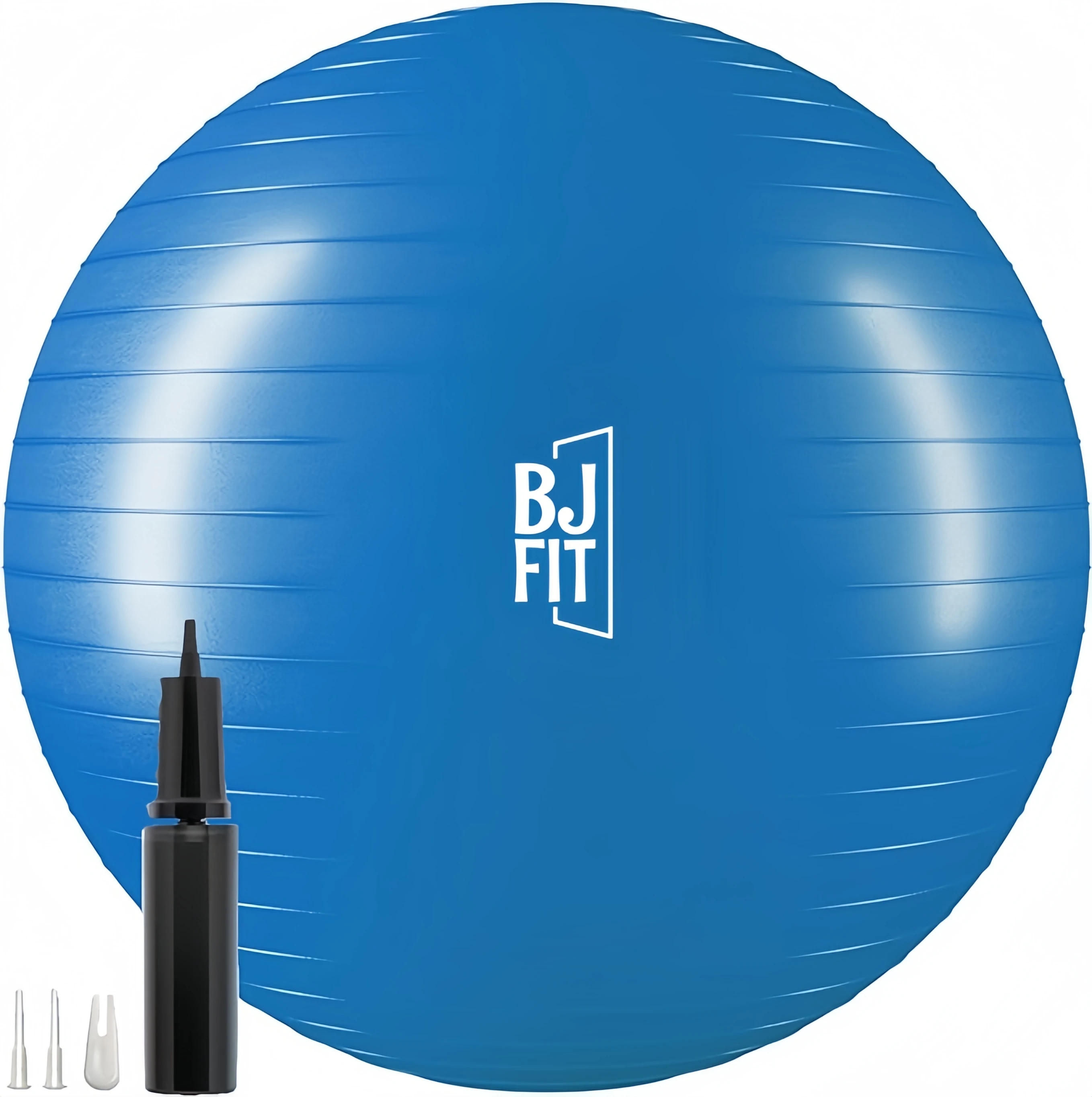 Custom Sized round PVC Gym Fitness Ball Yoga Exercise Ball with Quick Pump
