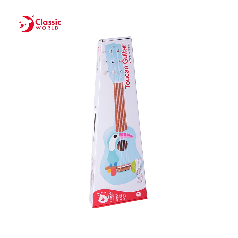 Kids Learning Educational Toys Wooden Musical Instruments Toys Guitar for Boys and Girls