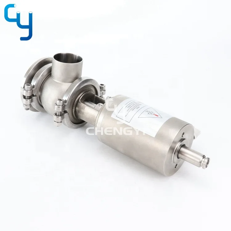 Sanitary stainless steel 316L 304 tank bottom seat valve