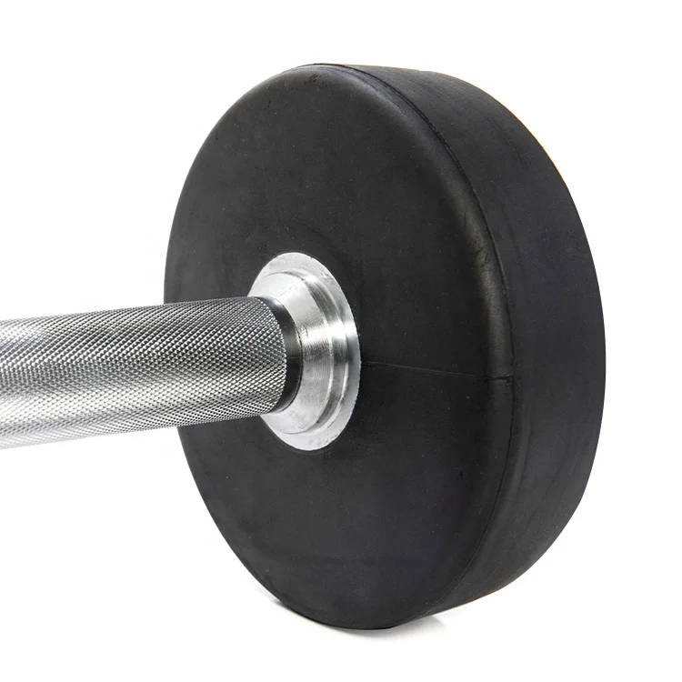 PU Pro Dumbbell Sets Weights Barbell with Metal Handles for Weight Lifting Strength Training Functional Workout
