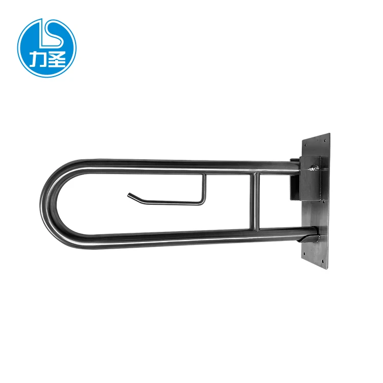 Lisheng Wall Mount 304 Stainless Steel Bath Safety Support Grab Balance Grab Bar Hand Rails Towel Holder Grab Handle