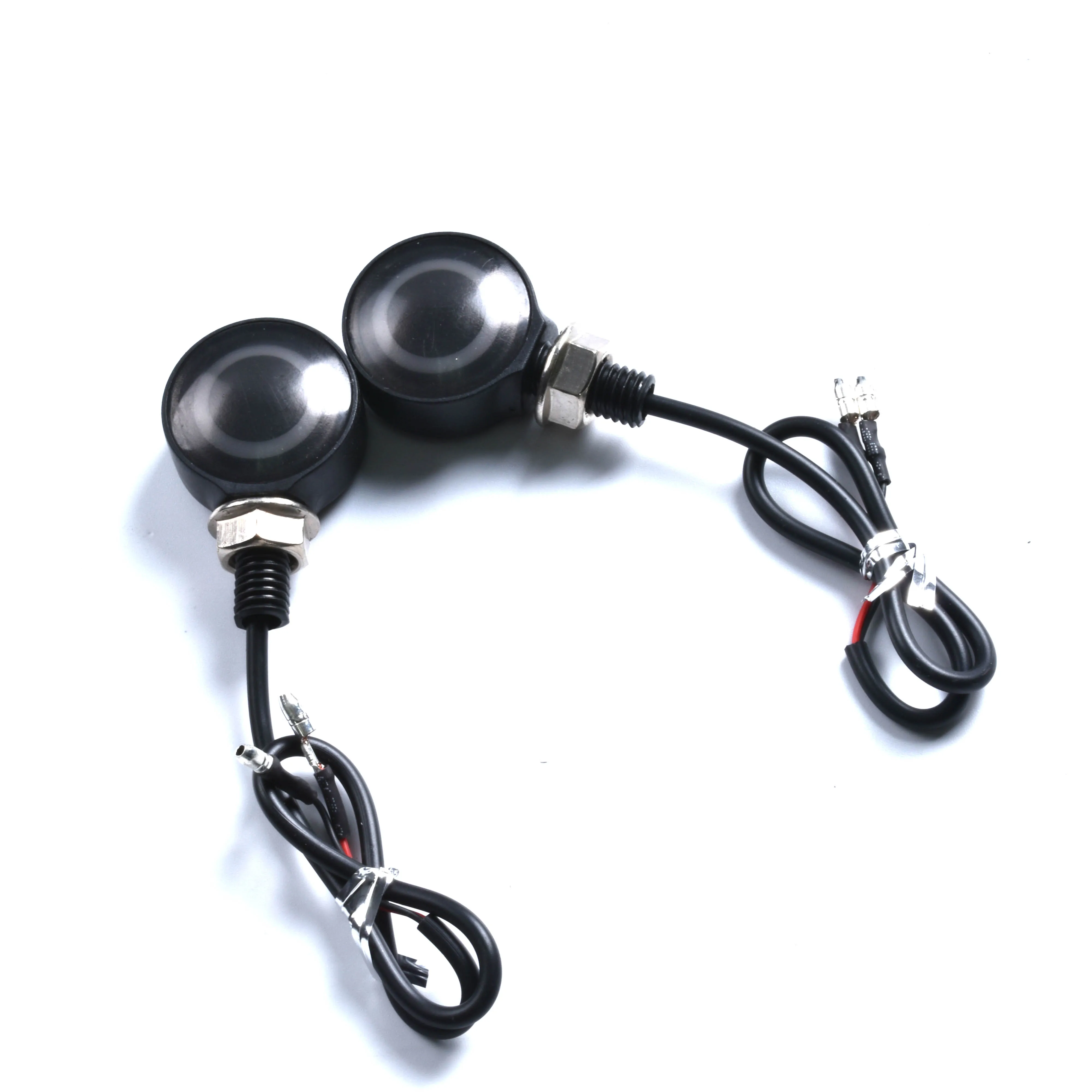 Universal Mini Motorbike Led Indicator Blinker Motor Cycle Indicator Running Signals Side Light Flashing Indicator Blinker