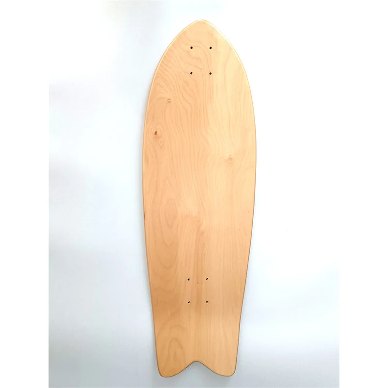 Customized blank custom surfskate deck 7 Layer Maple Deck Surf Carving Cruiser skateboard decks
