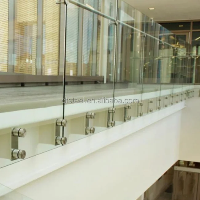 DF  Promotion Inox Railing China Indoor Glass Railing And Balustrade Balcony