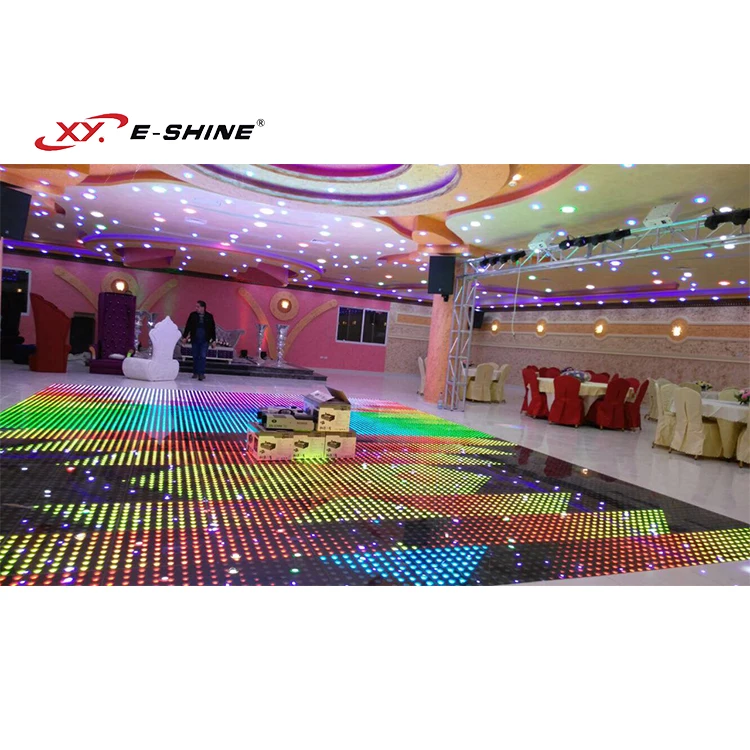Digital Night Club Disco DMX Interactive Light Up DJ Stage LED Dance Floor tiles