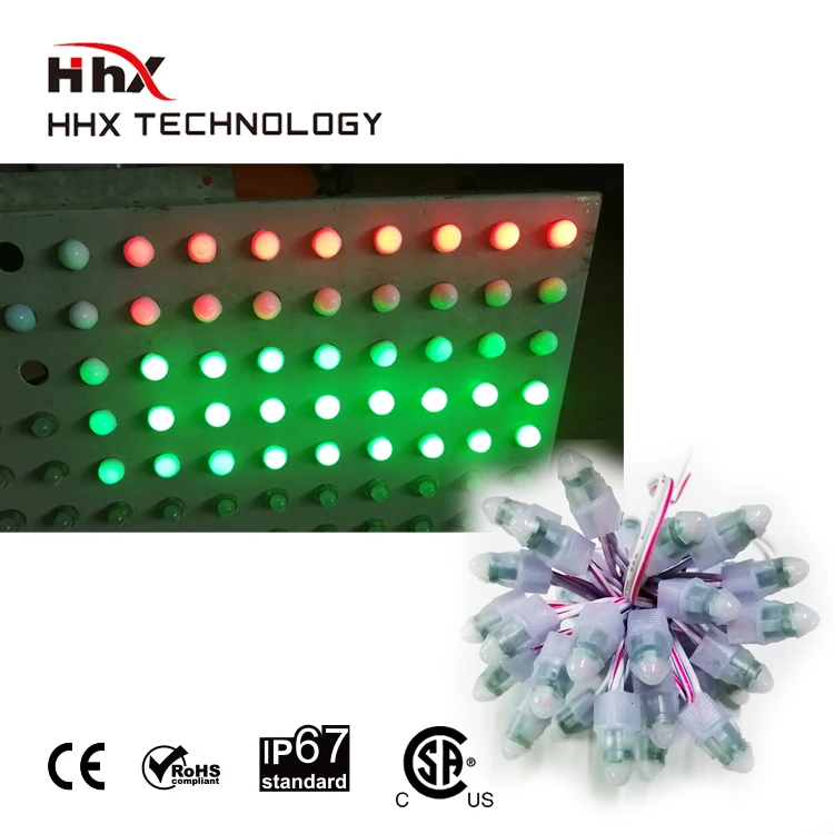 100ct DC12V WS2811 bullet led pixel с разъемом Ray wu 13