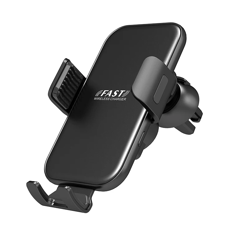 Universal Infrared Sensor Smart Automatic Clamp QI 15W Portable Fast Charging Wireless Car Charger