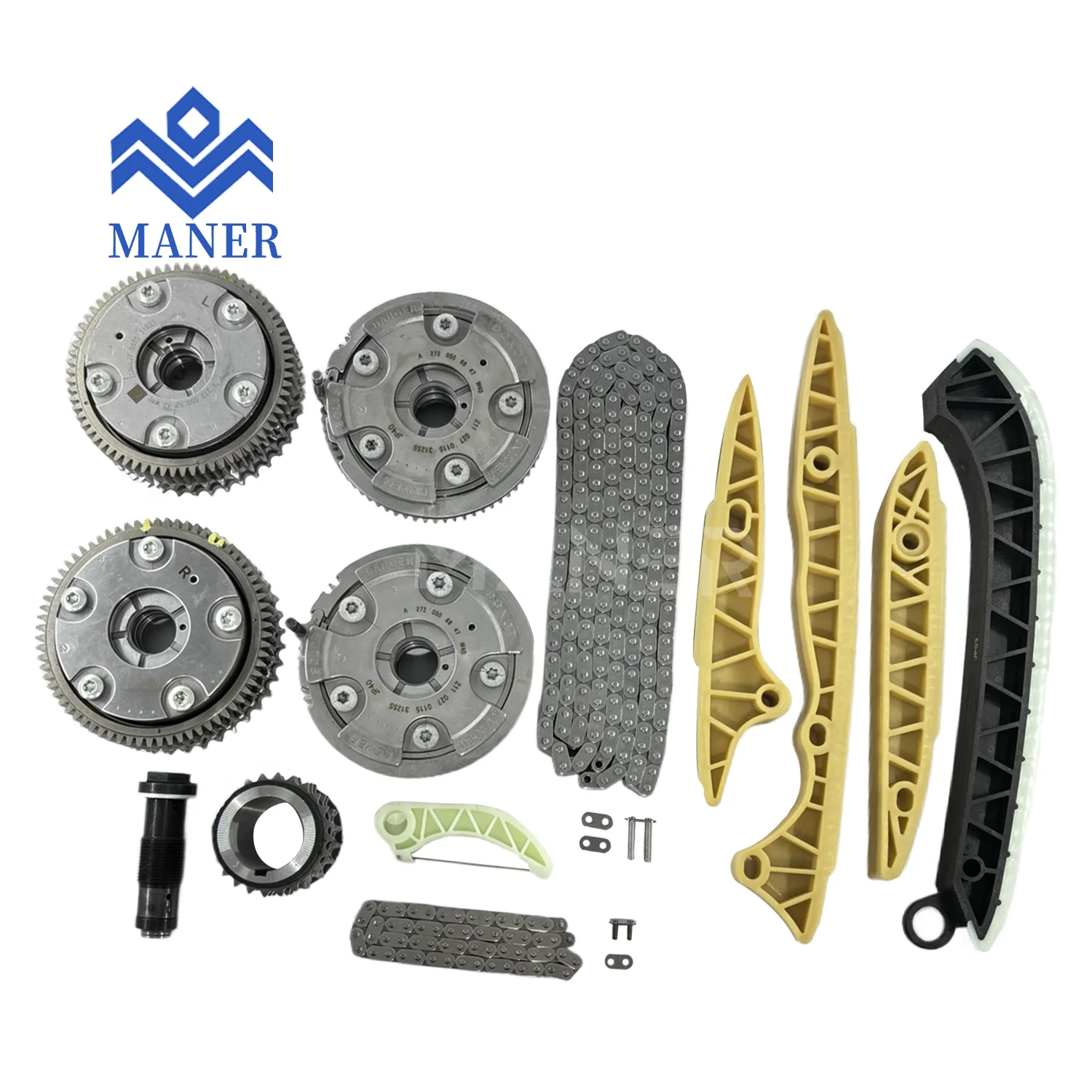 Запасные части для двигателя MANER A0009930676, комплект 0009930676 цепи ГРМ для Mercedes Benz M272 M273
