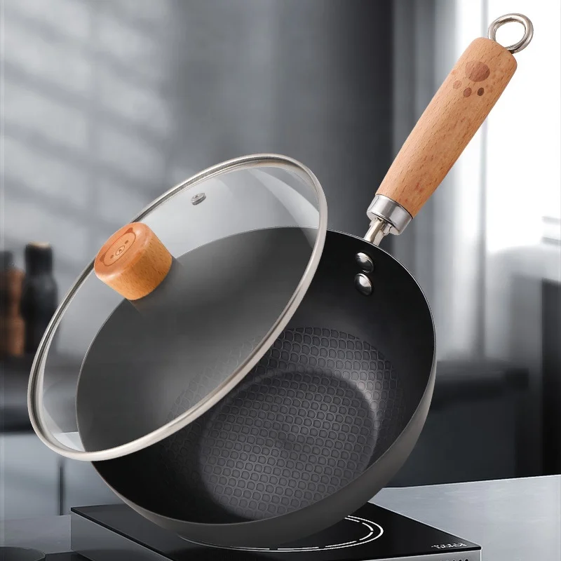 New Stock Arrival Non Stick Japanese Cast Iron No Coating Saucepan With Handle