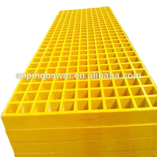 
Mesh size 38 x 38 mm plastic pvc grating for platform 
