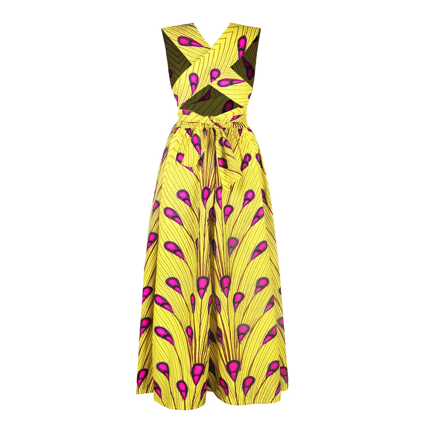 YIZHIQIU 2019 best selling products african clothing kitenge dress designs