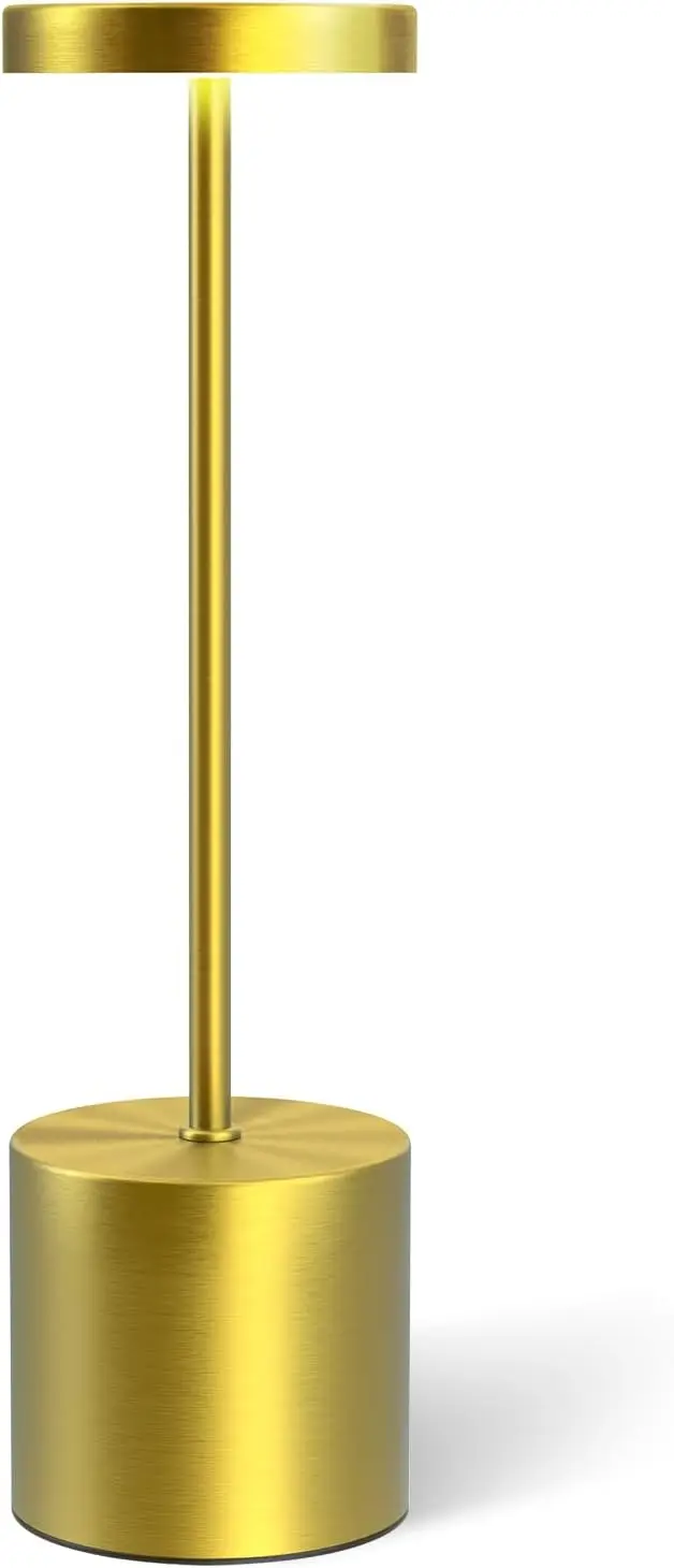 Modern Romantic Led Table Lamp Cordless Desk Lamps Portable USB Rechargeable Luxury Restaurant Table Light Desk Table Lamp