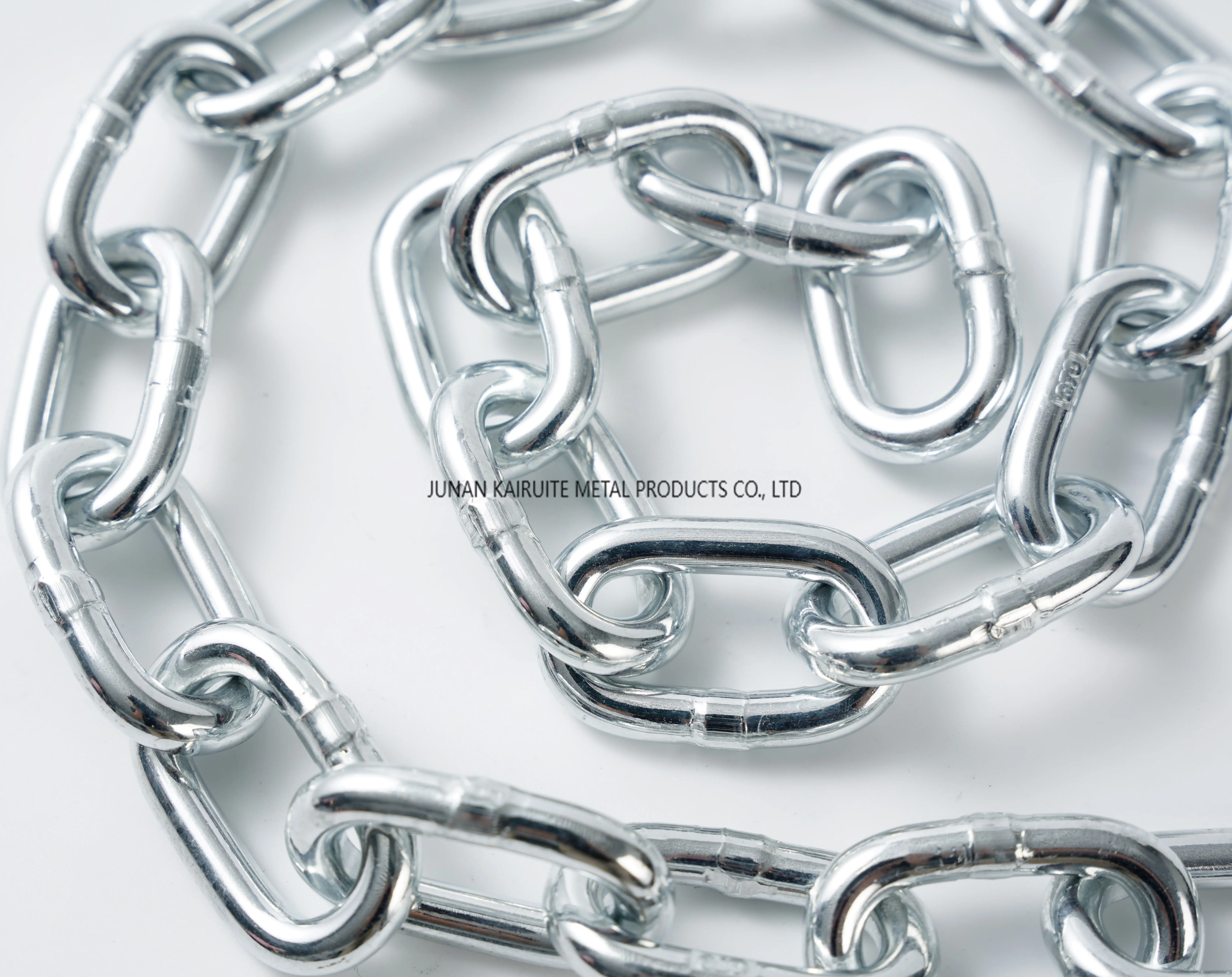 Ordinary Mile Welded Galvanized Steel Long Link Chain G30 Welded Steel Link China