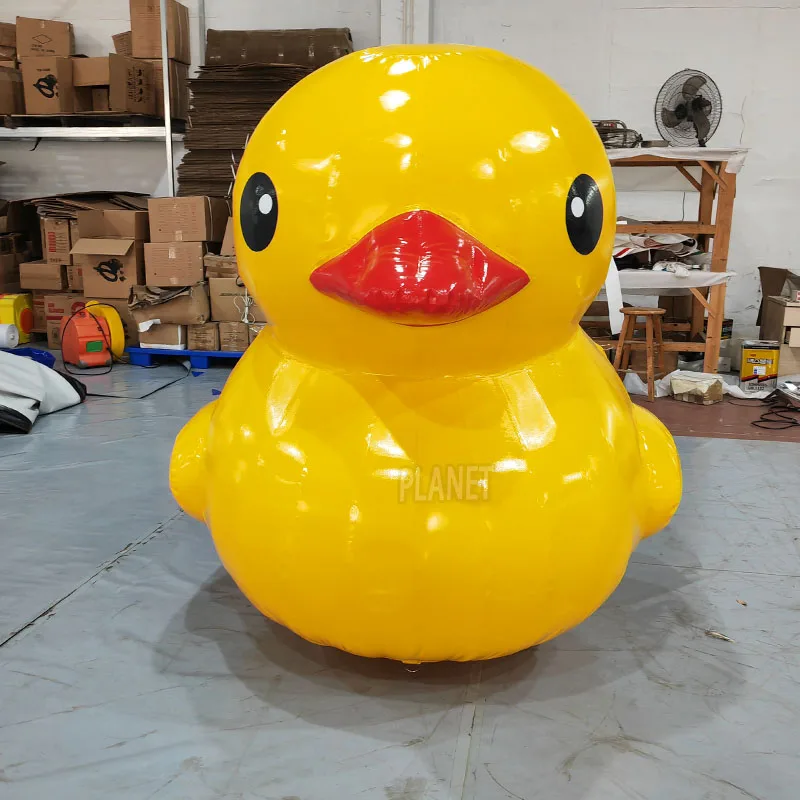 Outdoor Advertising Floating Water Little Yellow Duck Inflatable Yellow Duck Inflatable Yellow Rubber Duck For Promotion