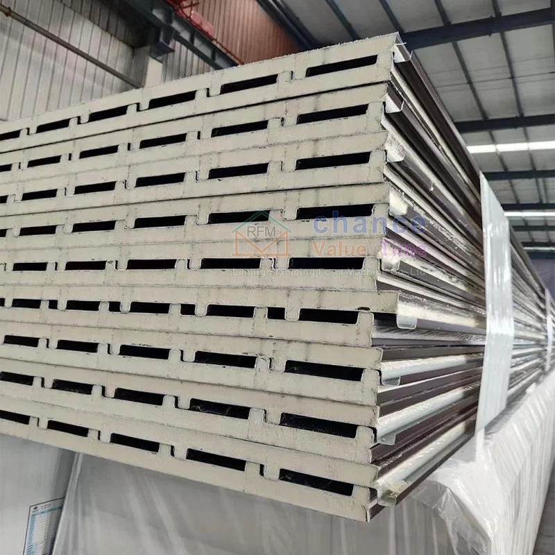 Liming Install simple and fast snap on lap joints LM-047paneles sandwich pared exterior