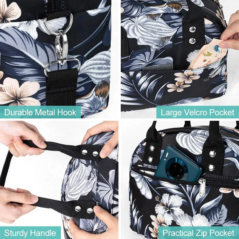 Wholesale children school comfortable handle small sandwich bento lunch box cooler student lunch bag