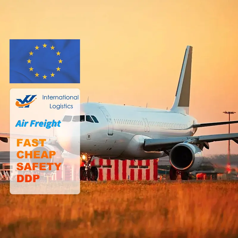 Professional Cheap China Shipping Agent by Air Shipping cargo to Germany 3PL warehouse DDP Customs Tax included