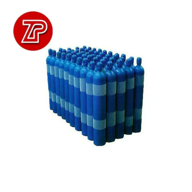 China produces empty 267mm 50/40/20/10 liter diameter mixed oxygen /nitrogen/argon gas cylinder price