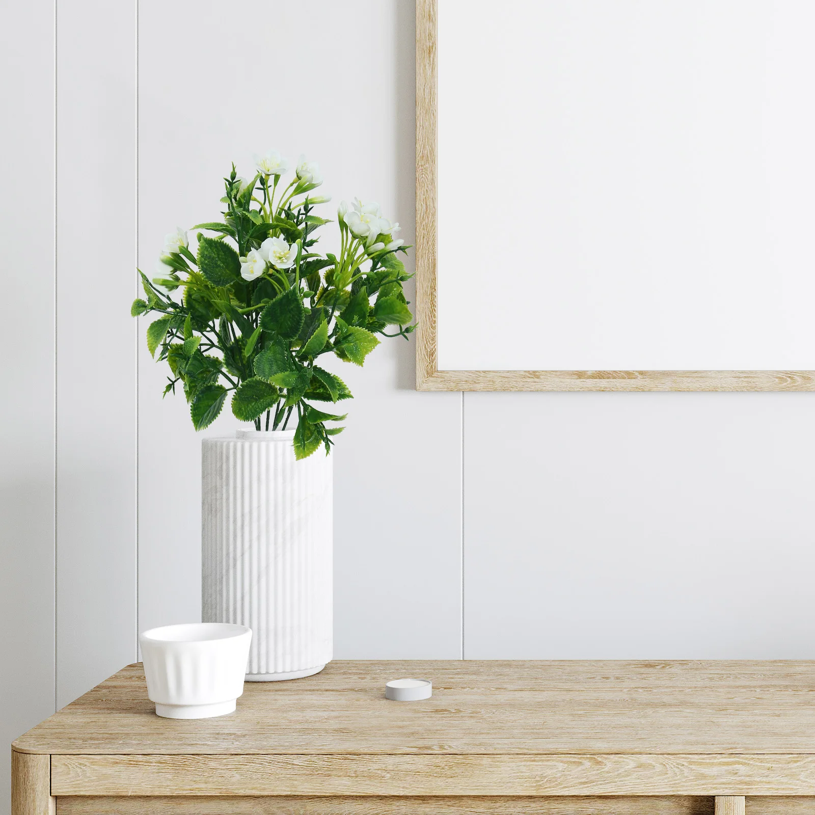 Artificial green plant bouquet planter decoration Home decor Wedding arrangement hot sales High quality artificial flower
